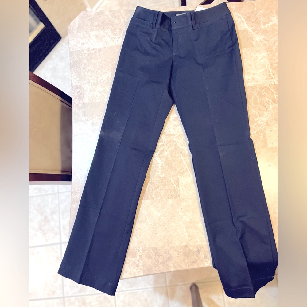 Eddie Bauer Slightly Curvy Fit Straight Leg Trouser Pants Sz 2 in 4 colors